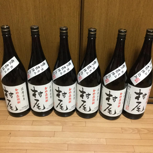 食品/飲料/酒値下げしました。送料込み 村尾1.8L 6本セット