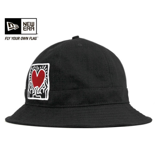 NEW ERA(ニューエラー)のNEW ERA×KEITH HARING  Explorer Black hat メンズの帽子(キャップ)の商品写真