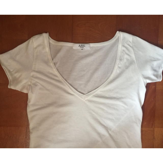 専用☆vネック白Tシャツマウジースライエモダムルーア レディースのトップス(Tシャツ(半袖/袖なし))の商品写真