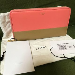 セリーヌ(celine)の新品未使用 セリーヌバイカラー長財布CELINE(財布)