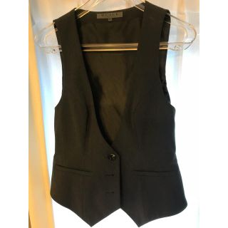 BLACK BY MOUSSY compact vest BEG