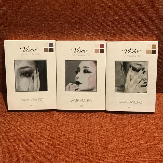 VISEE(ヴィセ)の安室奈美恵 ヴィセ アイシャドウ 3種セット コスメ/美容のベースメイク/化粧品(アイシャドウ)の商品写真