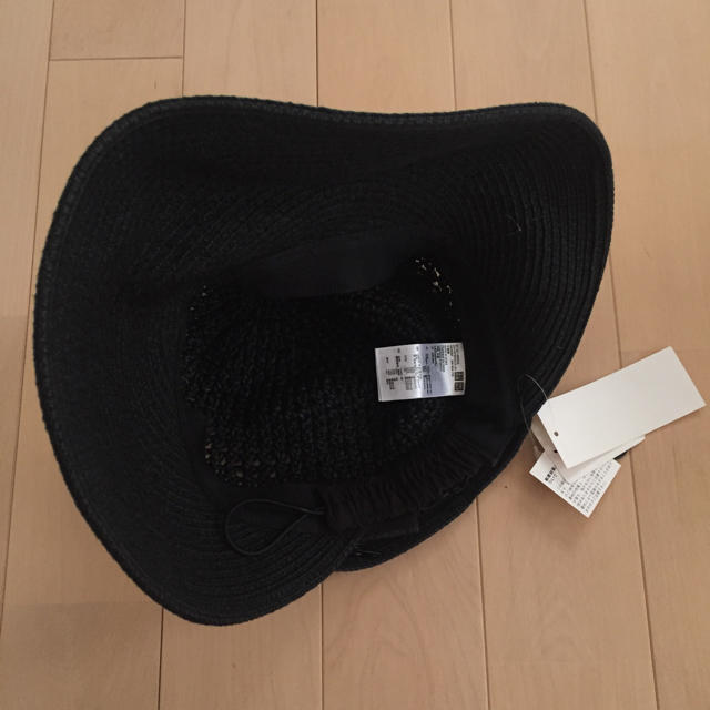 UNIQLO(ユニクロ)のユニクロ ☆ 帽子 サンバイザー レディースの帽子(麦わら帽子/ストローハット)の商品写真