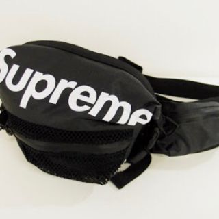 シュプリーム(Supreme)のSUPREMEシュプリームTHE NORTH FACEヒップバッグ黒(ウエストポーチ)