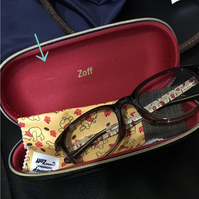 Zoff(ゾフ)のdisney くまのプーさん 紫外線カット サングラス zoff レディースのファッション小物(サングラス/メガネ)の商品写真