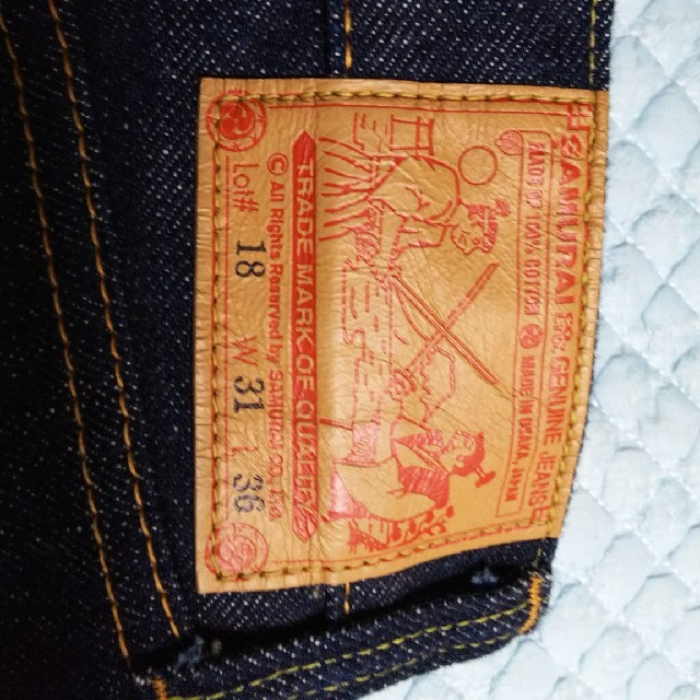 SAMURAI JEANS(サムライジーンズ)のサムライジーンズ S510XX 21oz 31インチ メンズのパンツ(デニム/ジーンズ)の商品写真