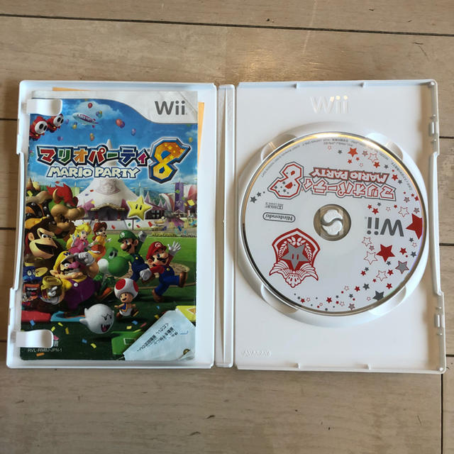 Wii(ウィー)のwii マリオパーティ8 中古 エンタメ/ホビーのゲームソフト/ゲーム機本体(家庭用ゲームソフト)の商品写真