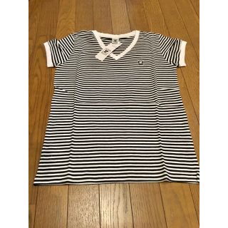 クレージュ(Courreges)の新品☆Tシャツ☆ボーダー☆クレージュ(Tシャツ(半袖/袖なし))