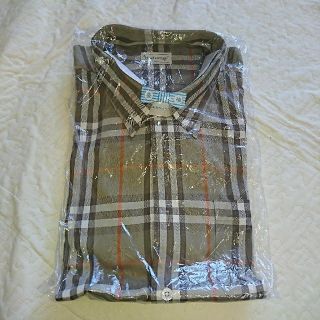 バーバリー(BURBERRY)のBURBERRY 長袖シャツ L 美品(シャツ)