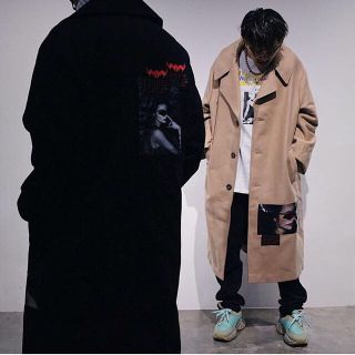 ラフシモンズ(RAF SIMONS)のmisbhv 17aw チェスターコート(チェスターコート)