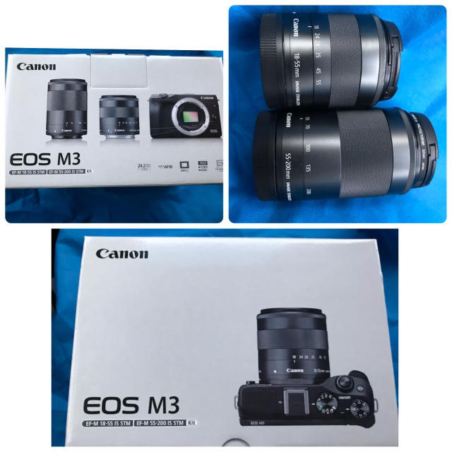 Canon EOS M3カメラ