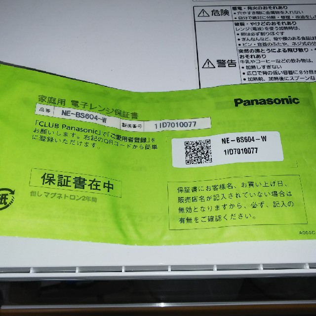 Panasonic NE-BS604