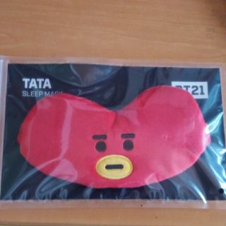 ボウダンショウネンダン(防弾少年団(BTS))のBT21 アイマスクTATA 正規品(キャラクターグッズ)