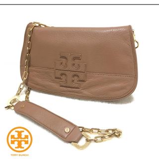 トリーバーチ(Tory Burch)のTORY BURCH ベージュショルダーバッグ(ショルダーバッグ)