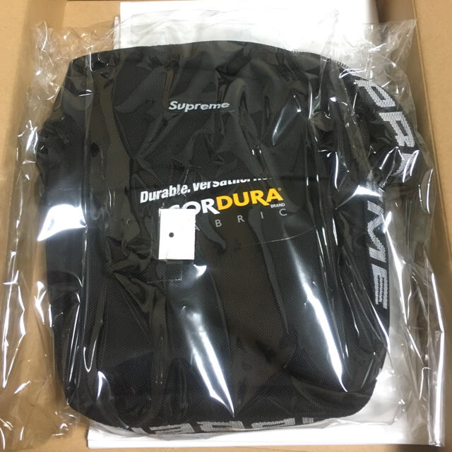 18SS Supreme Shouder Bag Black 新品 ショルダー