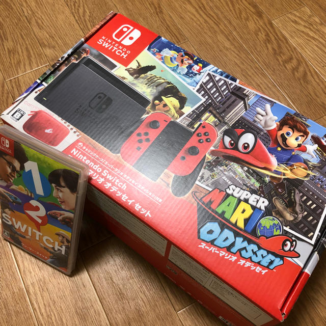 スーパーマリオオデッセイセット＋ワンツースイッチソフト