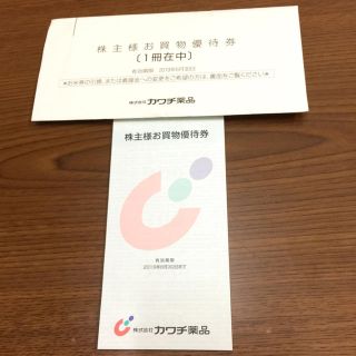 カワチ 株主優待券 5000円分(ショッピング)