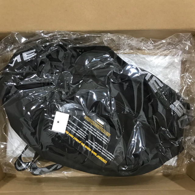 SUPREME 2018SS WAIST BAG BLACK SUPREME 2018SS WAIST BAG BLACK