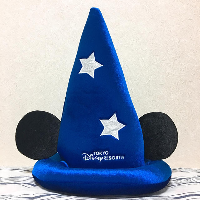 Disney(ディズニー)のミッキー❤︎魔法使い帽子 エンタメ/ホビーのおもちゃ/ぬいぐるみ(キャラクターグッズ)の商品写真
