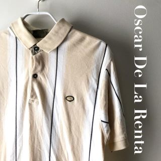 オスカーデラレンタ(Oscar de la Renta)の【希少】◆Oscar De La Renta◆ Stripe Polo(ポロシャツ)