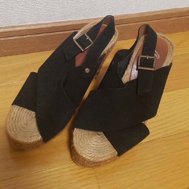 gaimo(ガイモ)のgaimo ウェッジソールサンダル　35サイズ レディースの靴/シューズ(サンダル)の商品写真
