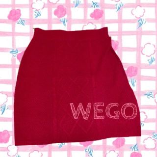 ウィゴー(WEGO)のWEGO♡ケーブルニットスカート(ミニスカート)