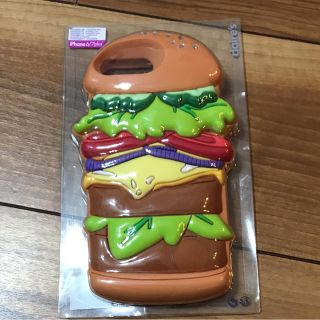 新品未使用 claire’s iPhone6/7/8plusケース ハンバーガー(iPhoneケース)