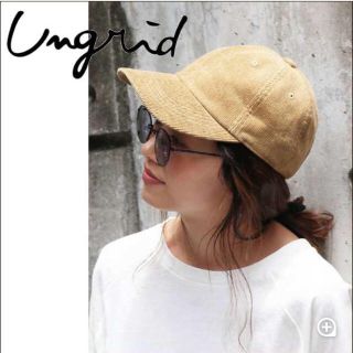 アングリッド(Ungrid)のungrid コーデュロイキャップ(キャップ)