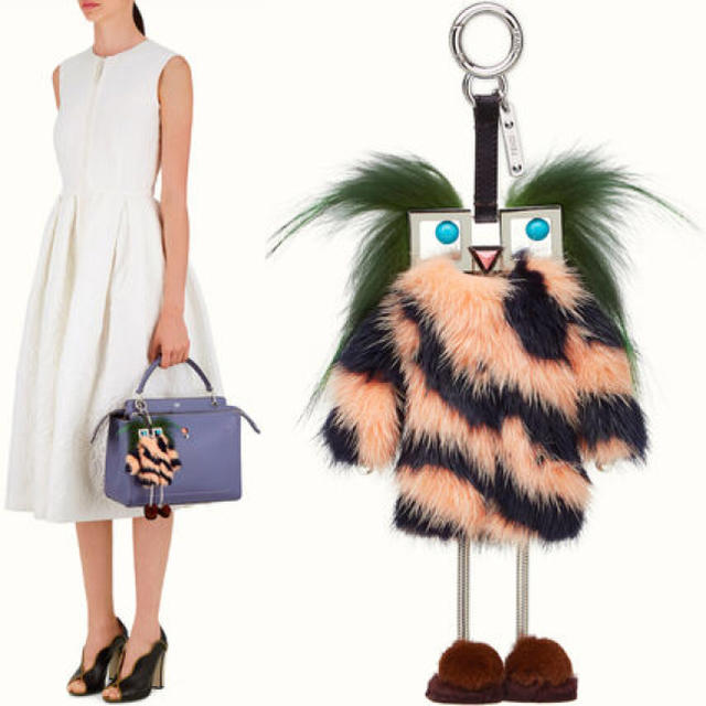 フェンディー FENDI トーストバッグチャーム - www.stedile.com.br