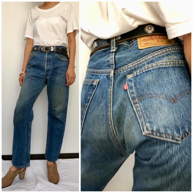 Levi's 501 USA製 ハイウエストデニム レディースデニム