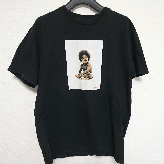 レア シュプリーム Tシャツ ビギー 11aw 黒 ブラック  半袖