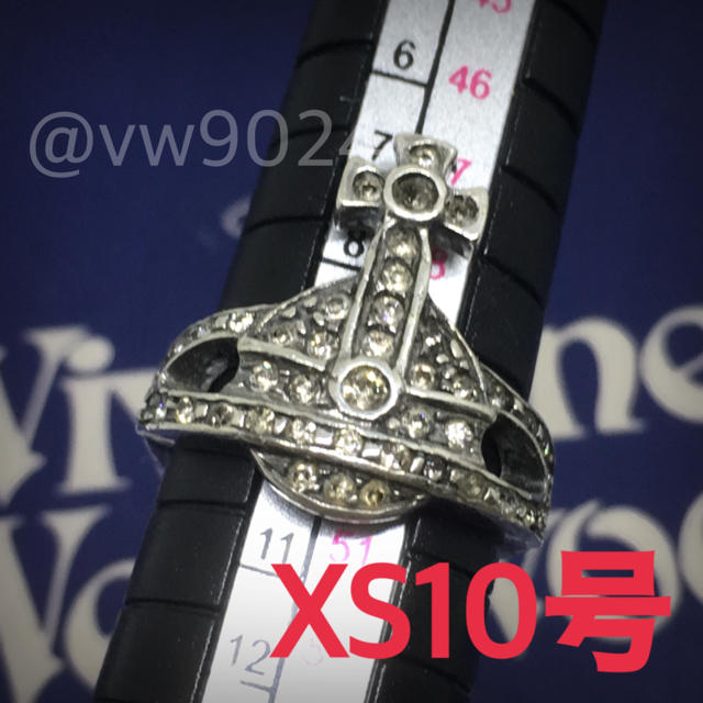 Vivienne Westwood(ヴィヴィアンウエストウッド)のオーブリング シルバー xs 10号 レディースのアクセサリー(リング(指輪))の商品写真