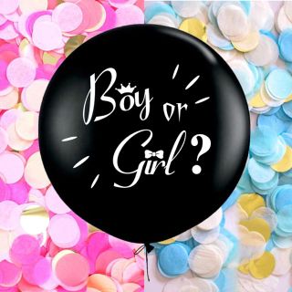 性別発表 ベビーシャワー Gender Reveal ジェンダーリビールバルーン(ウェルカムボード)