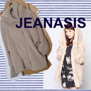 ジーナシス(JEANASIS)のボアジップコート(ブルゾン)