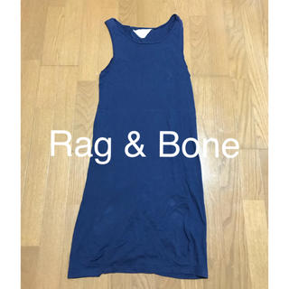 ラグアンドボーン(Rag & Bone)のRag&Bone ✴︎ピュアコットン ワンピース✴︎(ひざ丈ワンピース)