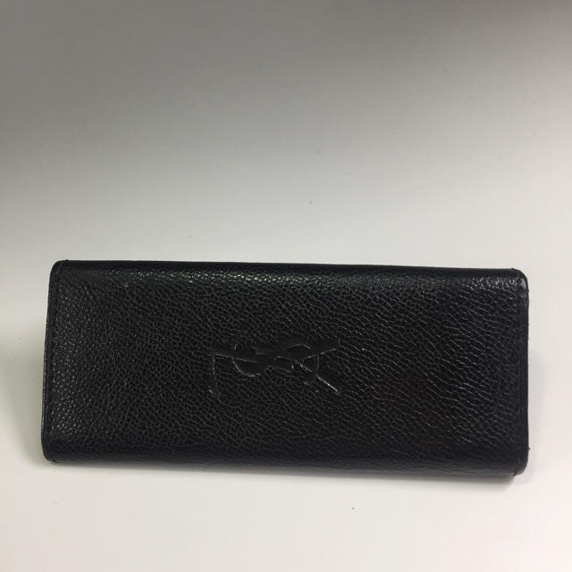 Saint Laurent(サンローラン)の正規品 イヴサンローラン レザー ブラック キーケース EP7-120 レディースのファッション小物(キーケース)の商品写真