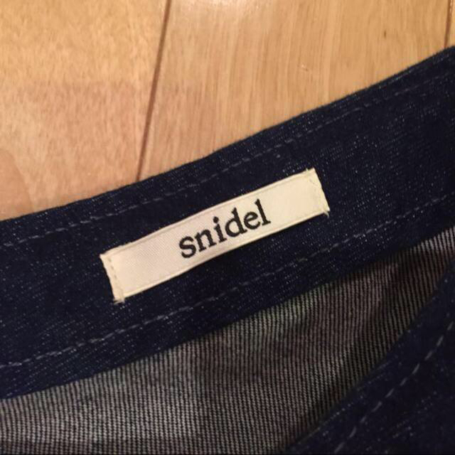 SNIDEL(スナイデル)のsnidel デニムワンピ レディースのワンピース(ひざ丈ワンピース)の商品写真