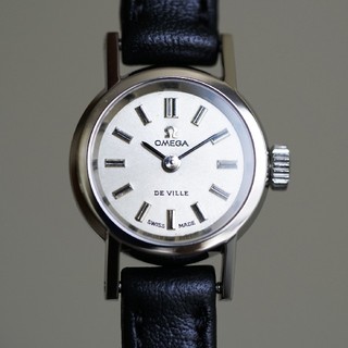 オメガ(OMEGA)の美品 オメガ デビル シルバー 手巻き レディース Omega(腕時計)