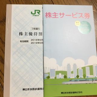 ジェイアール(JR)のJR東日本  優待券  1枚  送料無料(その他)