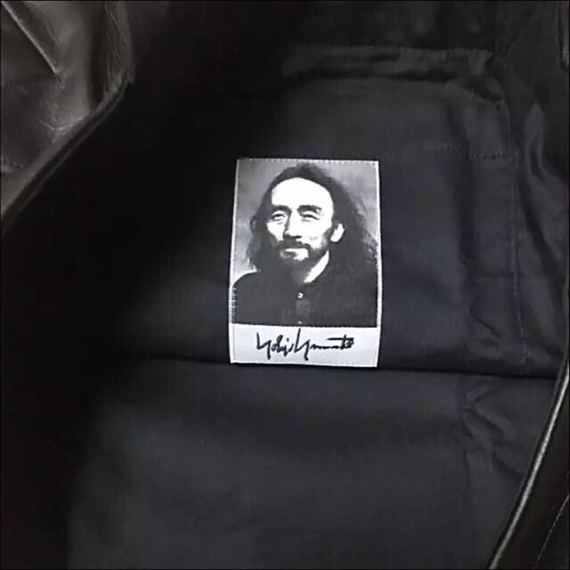 Yohji Yamamoto(ヨウジヤマモト)のyohjiYamamoto ノベルティ レザートート メンズのバッグ(トートバッグ)の商品写真