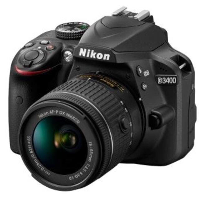 値下げ【新品】 Nikon D3400 標準レンズ付●正規店購入メーカー保証付