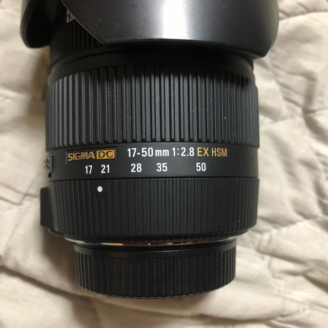 SIGMA(シグマ)のシグマ 17-50mm f2.8 EX DC OS ニコンFマウント スマホ/家電/カメラのカメラ(レンズ(ズーム))の商品写真