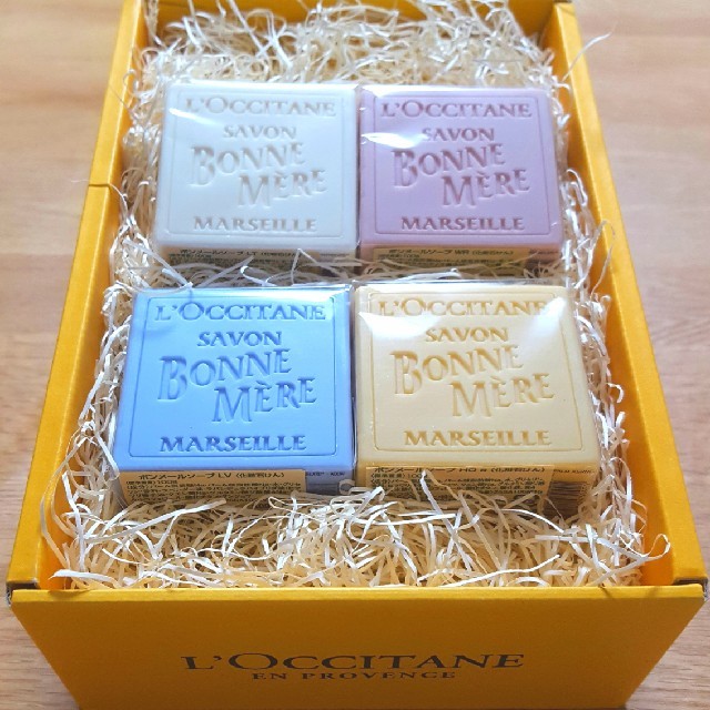 L'OCCITANE(ロクシタン)の【ハンド&ボディソープ】L'OCCITANE　ボンメールソープ4個セット コスメ/美容のボディケア(ボディソープ/石鹸)の商品写真