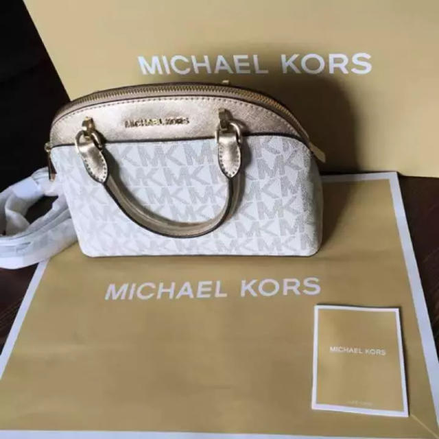 Michael Kors - マイケルコース 新品未使用 ショルダーバッグ ゴールド ...