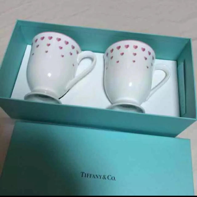 Tiffany Co レア廃番品 ティファニーハート柄ペアマグカップの通販 By Kiiko S Shop ティファニーならラクマ