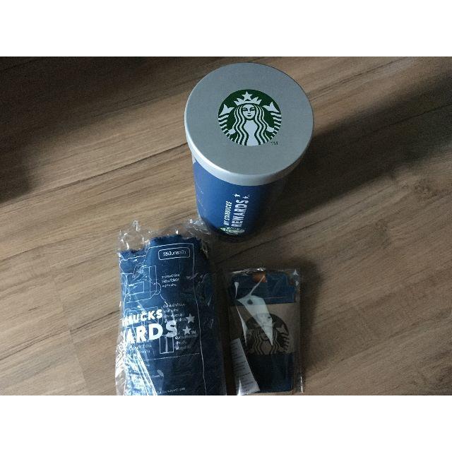 Starbucks Coffee - スタバ 海外 ゴールド限定ギフト 非売品 缶＆エコバッグ＆パスケースの通販 by 36kichi's
