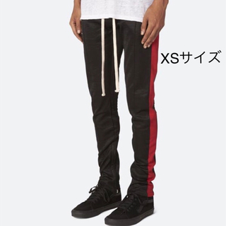 フィアオブゴッド(FEAR OF GOD)のXSサイズ mnml トラックパンツ Red×Black レッドブラック(その他)