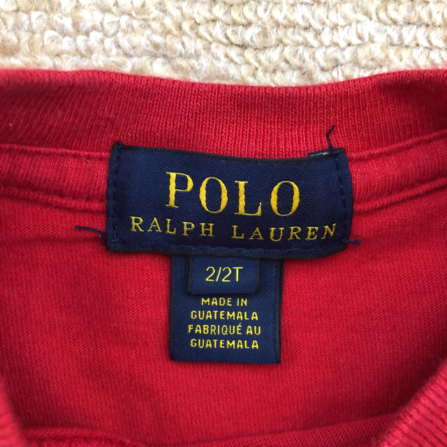 Ralph Lauren(ラルフローレン)のラルフローレン Ｔシャツ 2T キッズ/ベビー/マタニティのキッズ服男の子用(90cm~)(Tシャツ/カットソー)の商品写真