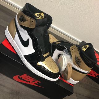 ナイキ(NIKE)のNIKE AIR JORDAN 1 RETRO HIGH OG NRG GOLD(スニーカー)