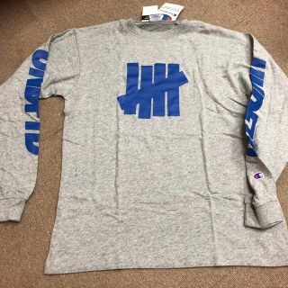 アンディフィーテッド(UNDEFEATED)の【定価以下】UNDEFEATED ロンティー グレー(Tシャツ/カットソー(七分/長袖))